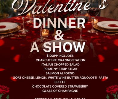 Valentine's Dinner and a Show in the Parlor Speakeasy at Primo